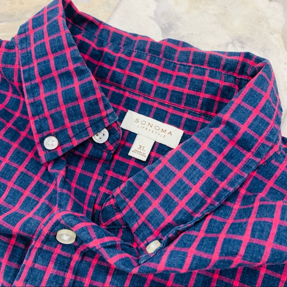 Sonoma Plaid Button Down - image 3